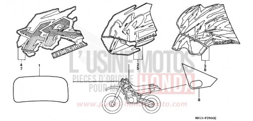 MARK (1) XR600RR de 1994